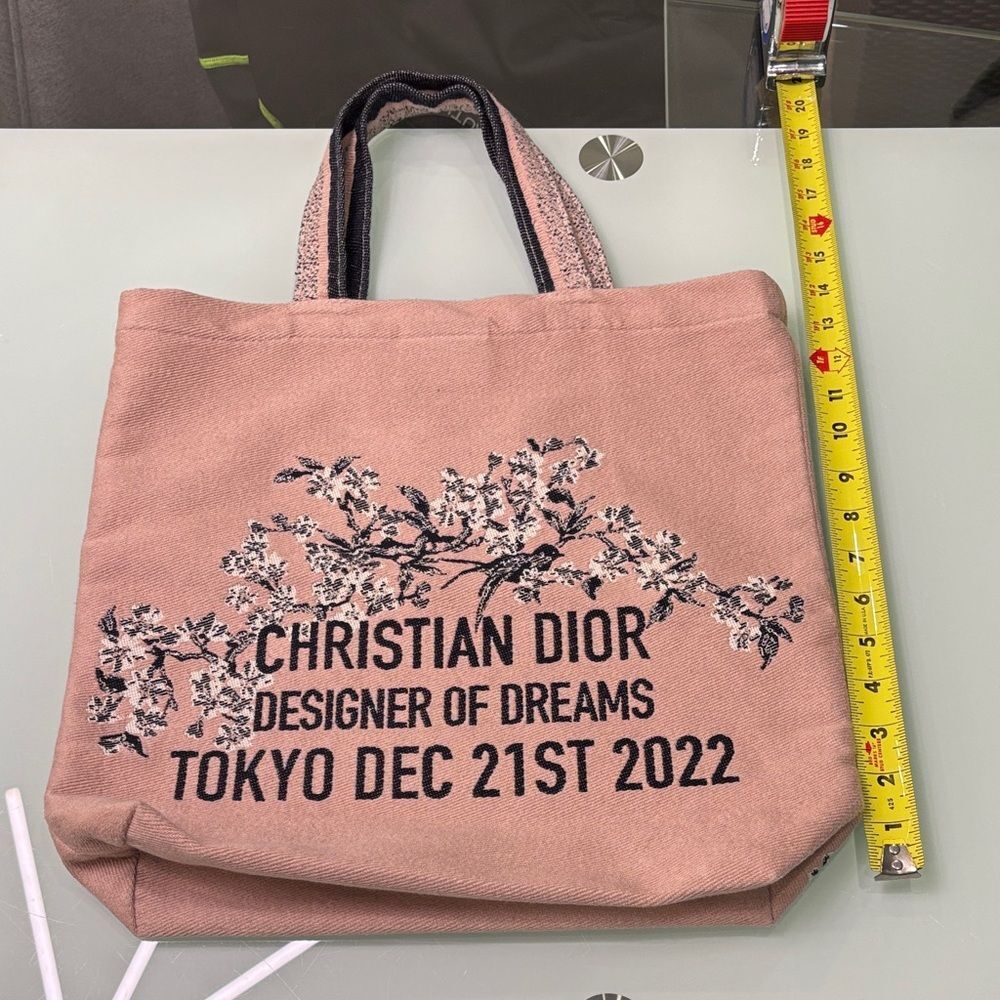 Dior Pink Designer of Dreams Tote unique, one of a kind from designer show - Picture 5 of 9